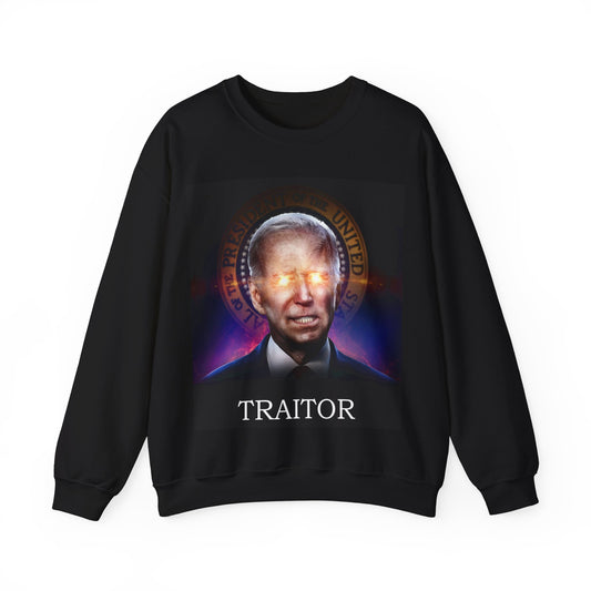 Traitor Biden Premium Crewneck Sweatshirt